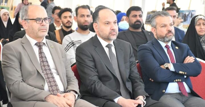 جامعة الفرات الأوسط التقنية تنظم المعرض الفني الأول لتوثيق جريمة الابادة الجماعية للآيزيدين والمكونات الأخرى