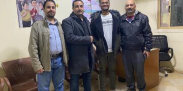 زيارة رئيس جالية ميرلاند الأمريكية  أديب المنصوري إلى القاهرة تفتح آفاق التعاون الخيري مع منظمة وجود اليمنية وتكريم أعضائها المتميزين