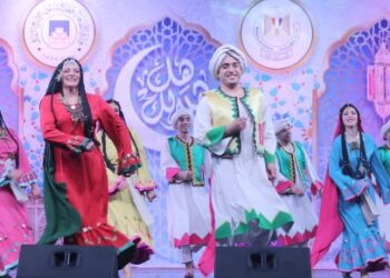 فرقتا “رضا” و “رتيبة الحفنى” تتألقان فى الليلة الثامنة لـ “هل هلالك