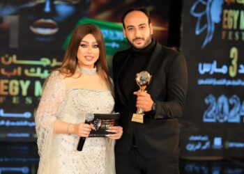 تكريم الدكتور ماجد فاروق في مهرجان (Egy Makeup)