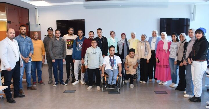 انطلاق مبادرة  قطاع الابتكار و التدريب “مجتمع طلابي شامل  متكافئ”  لتأهيل الطلاب ذوي الهمم لسوق العمل