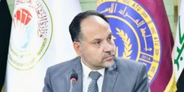 رئيس جامعة الفرات الأوسط التقنية وأعضاء المجلس في زيارة للأمانة العامة للعتبة العلوية المقدسة