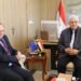 وزير التعليم العالي يبحث تعزيز التعاون مع سفير الاتحاد الأوروبي في مصر