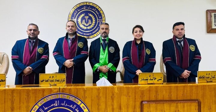 الكلية التقنية المسيب تناقش رسالة ماجستير حول تأثير إضافة الفلفل الحار والميثيونين لعليقة الدواجن في الصفات الإنتاجية والفسلجية والمناعية