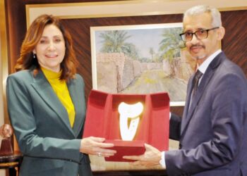 وزيرة الثقافة تستقبل المدير العام للمنظمة العربية للتربية والثقافة والعلوم لبحث سبل التعاون المشترك