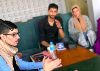 اجتمع حازم عيسى الأمين العام لقادة شباب مصر للتنمية محافظة كفرالشيخ