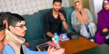 اجتمع حازم عيسى الأمين العام لقادة شباب مصر للتنمية محافظة كفرالشيخ