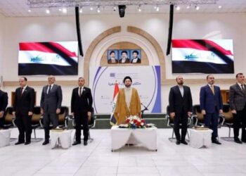 رئيس جامعة الفرات الأًوسط التقنية في ضيافة سماحة السيد الحكيم (دام تأييده)