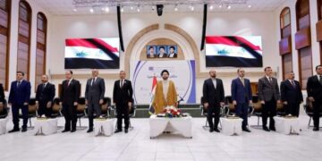 رئيس جامعة الفرات الأًوسط التقنية في ضيافة سماحة السيد الحكيم (دام تأييده)