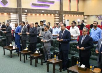 جامعة الفرات الأوسط التقنية تنظم ندوة علمية حوارية بعنوان “المعاناة تولد الابتكار الدكتور غسان محمد العراقي انموذجاً