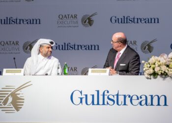 القطرية لطائرات رجال الأعمال هي المشغل الوحيد حالياً لطائرة جلفستريم G700