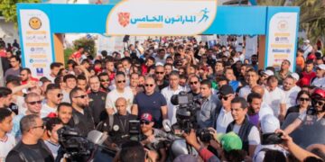 رئيس هيئة الرقابة المالية يفتتح النسخة الـخامسة لماراثون اتحاد التأمين  بعنوان نجري  من أجل صحة أفضل