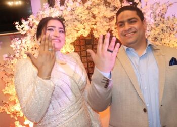 تهنئه للعروسين خطوبه سعيدة