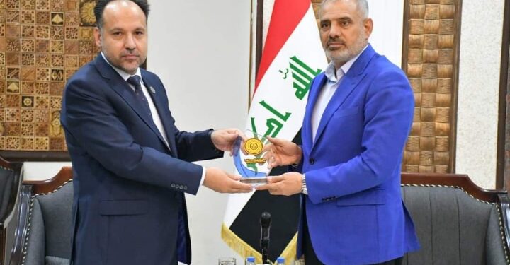 رئيس جامعة الفرات الأوسط يزور محافظ بابل وآفاق تعاون مشترك بين الجانبين