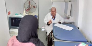 فى مستهل خطة شهر مايو .. الكاتب نور الدين هشام  “قافلة طبية بقرية عرب السلايمة تردد عليها ٨٩٥ مواطن  تلقو خدمات الكشف والعلاج  بالمجان