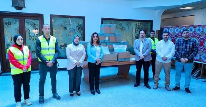 شهدت اليوم محافظ دمياط الدكتورة منال عوض استلام ٢٥ وحدة من وصلات القلب