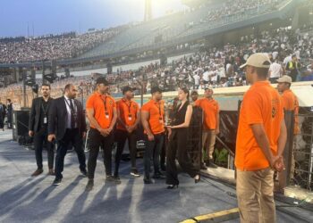 خطة أمنية لتأمين مراسم تسليم كأس الكونفدرالية والميدليات