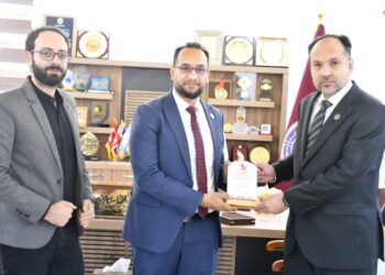 مؤسسة كينتس ماب فرع العراق للحساب الذهني تكرم جامعة الفرات الأوسط التقنية