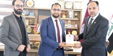 مؤسسة كينتس ماب فرع العراق للحساب الذهني تكرم جامعة الفرات الأوسط التقنية