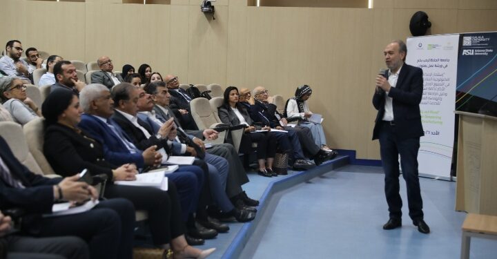 برعاية وزير التعليم العالي والبحث العلمي جامعة الجلالة تعقد ورشة عمل حول “استثمار الإمكانيات التكنولوجية لتقليل الفاتورة الاستيرادية وتعميق التصنيع المحلي”