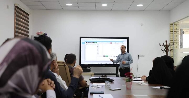 جامعة الفرات الأوسط التقنية تُقييم ورشة عمل عن تطبيق نظام الأرشفة الإلكترونية