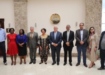 وزير التعليم العالي يستقبل وفدًا من مجموعة جنوب إفريقيا للتنمية SADC للتعرف على تجربة مصر في بنك المعرفة