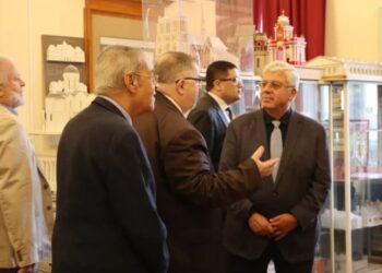 ضمن زيارته لدولة روسيا الاتحادية : وزير التعليم العالي يزور  الجامعة الوطنية للأبحاث النووية ومعهد موسكو للعمارة