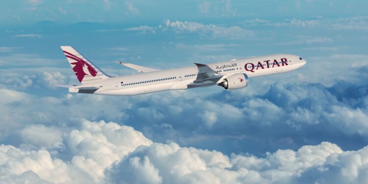الجوية القطرية توقع اتفاقية لتعزيز شراء طائرات بوينغB777-9  خلال معرض فارنبره الدولي 2024