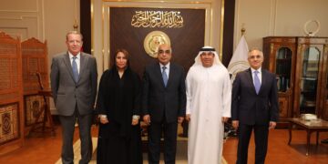 وزير العدل يستقبل سفيرة دولة الإمارات العربية المتحدة بالقاهرة