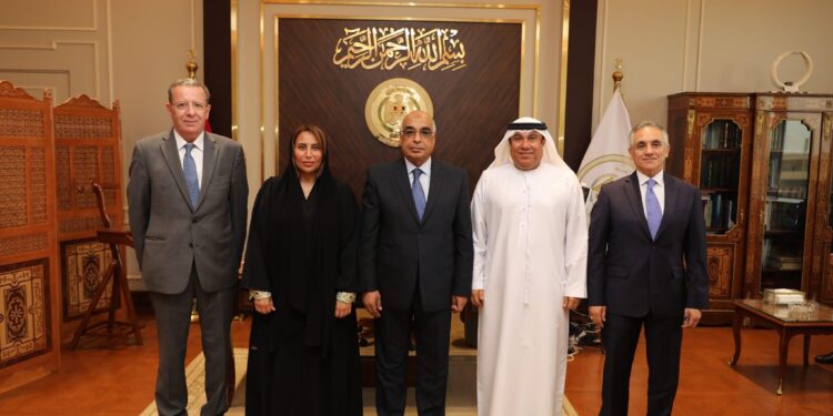 وزير العدل يستقبل سفيرة دولة الإمارات العربية المتحدة بالقاهرة