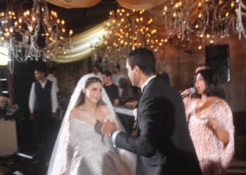 اقامه  حفل زفاف عمر علاء متولي علي رينادا حاتم بدوي في أكبر فنادق القاهره الكبري