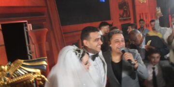 حفل زفاف عز نجل النائب البرلماني طارق عبدالعزيز  بأحد الفنادق الكبرى بالقاهرة