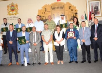 تكريم الدكتور المهندس جمال احمد يعقوب كمال الذي قدم  عمل هام في تعزيز الاستثمار في الدول العربية بإستخدام تقنية الذكاء الأصطناعي