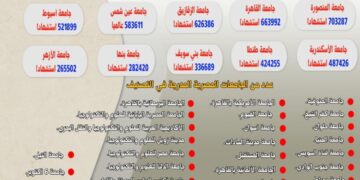 التعليم العالي: إدراج 51 جامعة مصرية في تصنيف ويبومتركس العالمي للاستشهادات المرجعية