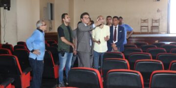وزير الثقافة فى جولة مفاجئة بالمواقع الثقافية بمحافظة الإسكندرية ويوجة بوضع خطة عمل شاملة لتطوير وتحديث الخدمات الثقافية بالمحافظة
