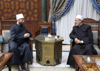 شيخ الأزهر يستقبل وزير الأوقاف بمشيخة الأزهر