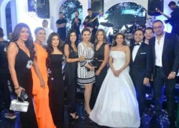 زفاف المنتج مصطفى الغزولي والممثلة بتول الحداد بحضور أبرز نجوم الفن
