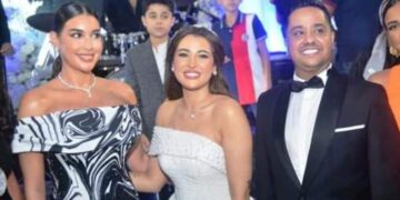 حفل زفاف المنتج مصطفي الغزولي و الممثلة بتول الحداد  بحضور النجم أميركراره  و مي عز الدين و ياسمين صبري و ايمان العاصي و دينا فؤاد و هبة مجدي ونجوم الفن