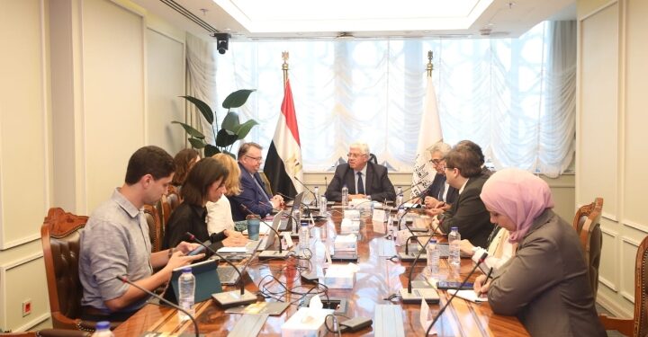 وزير التعليم العالي يلتقي بالمستشارة الدولية لبناء القدرات ببريطانيا ومدير مكتب القاهرة لمنظمة العمل الدولية