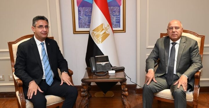 لقاء موسع بين نائب رئيس مجلس الوزراء للتنمية الصناعية وزير الصناعة والنقل مع وزير التموين والتجارة الداخلية