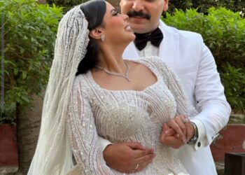 فى ليلة من ألف ليلة وليلة… المدير التنفيذى لمستشفيات جامعة المنصورة يحتفل بزفاف