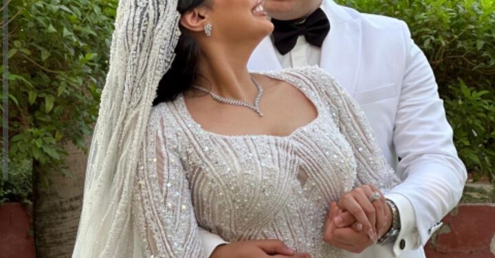 فى ليلة من ألف ليلة وليلة… المدير التنفيذى لمستشفيات جامعة المنصورة يحتفل بزفاف