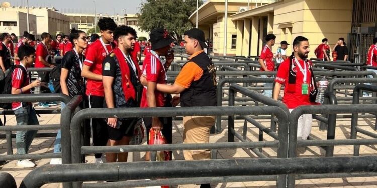 خطة أمنية لتأمين مباراة الأهلي والمقاولون باستاد القاهرة الليلة
