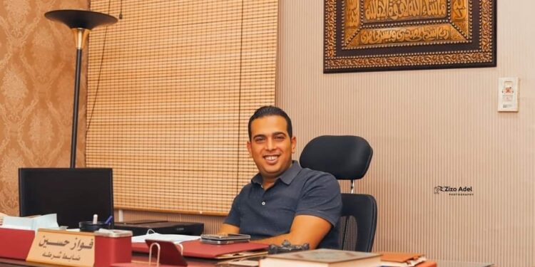 للعام الثامن على التوالي تجديد الثقة فى الرائد ” فواز حسين ” معاون مباحث قسم شرطة العمرانية
