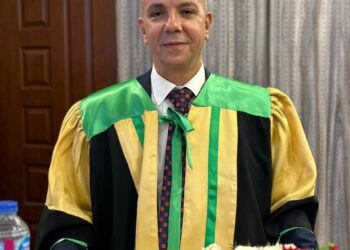 منح درجه الدكتوراه للمستشار رضا العيسوي بتقدير جيد جدا من كليه الحقوق جامعة عين شمس