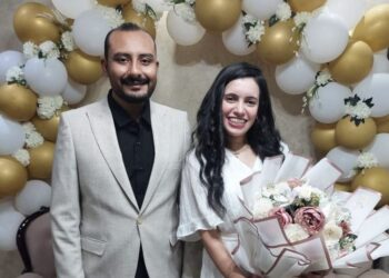 خطوبة فيبي ايمن والمهندس ميشيل