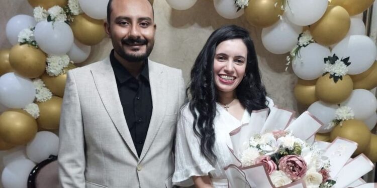 خطوبة فيبي ايمن والمهندس ميشيل