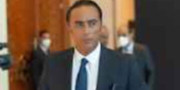 حضور رجل الاعمال منتصر النبراوي عزاء المنتجين الاربعه(حسام شوقي/محمود كمال/فتحي إسماعيل/تامر فتحي )