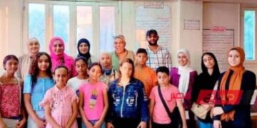 ورشة عمل لتدريب الأطفال على التقديم التلفزيوني بدمياط تحت رعاية وزارة الشباب والرياضة