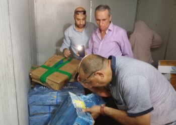 ضبط  604.5 كجم اسماك مملحة فاسدة واسماك ودواجن مجمدة بدون بيانات بدسوق